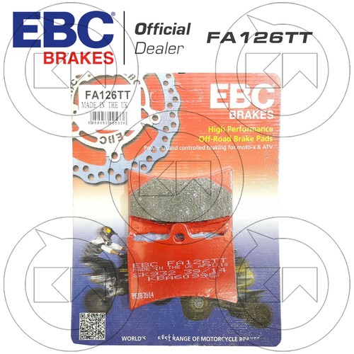 Brake pads anterior carbon ebc - carbon,
