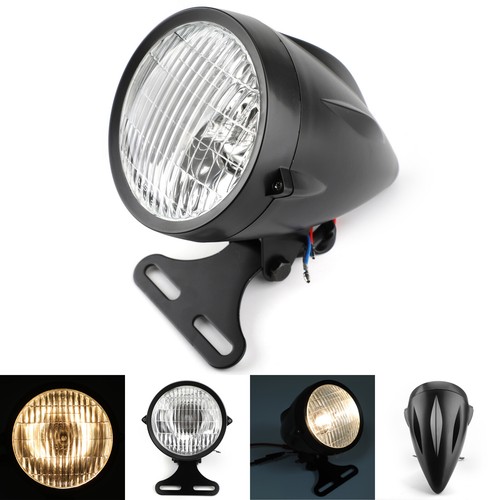 Black bullet headlight lamp - lamp, 4