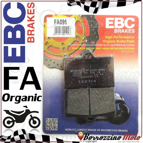 Brake pads ebc fa095 organic - pads,