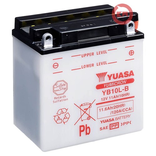 12v 11ah yuasa - yb10l-b, battery