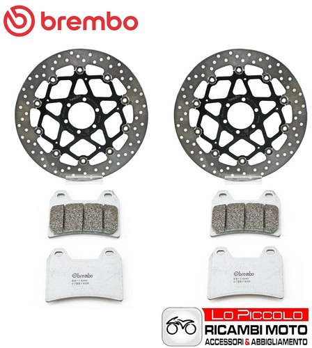 Front brake discs pads sr - discs, +