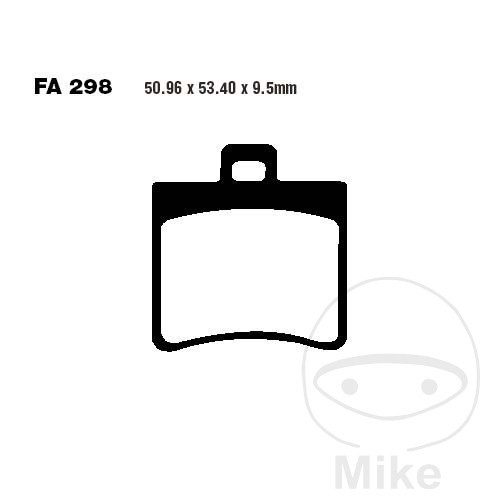 Ebc sintered brake - brake, pads