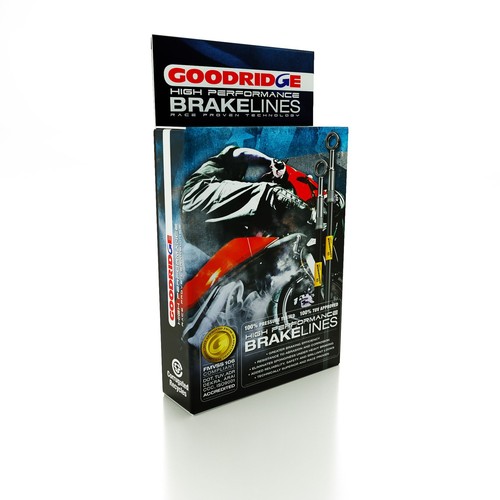 Goodridge stainless std front - stainless,