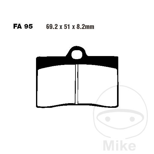 Ebc sintered brake - sintered, pads
